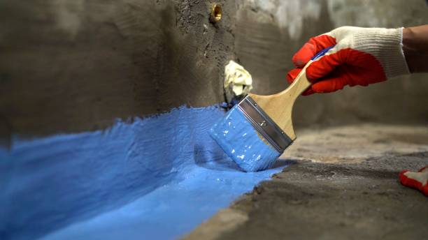 SJ Waterproofing Pros commercial waterproofing team near Cayuga, IN